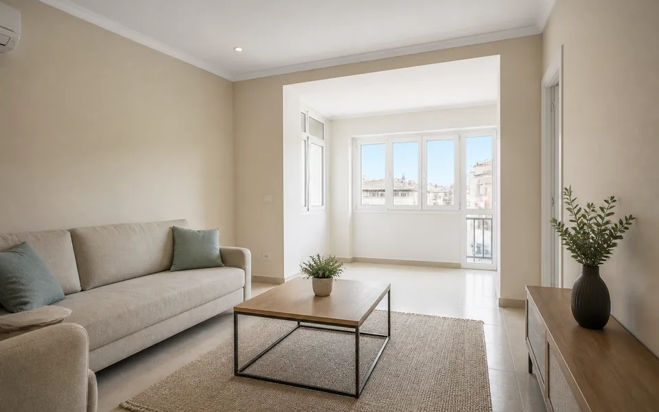 Pintura de piso en Motril preparado para alquilar o vender con acabado luminoso